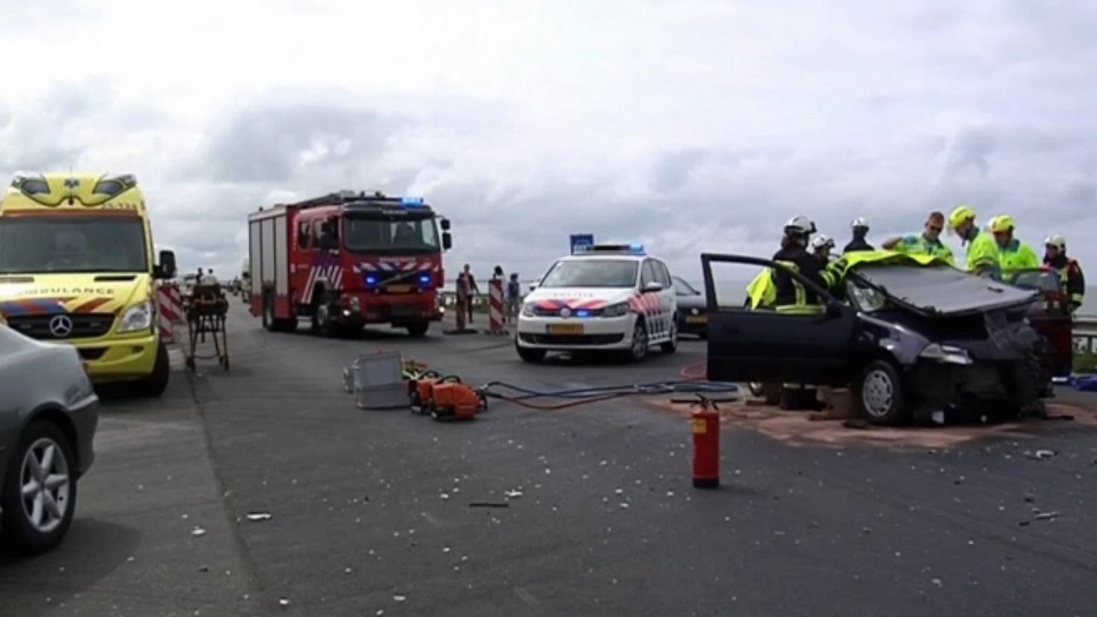 Dijk Enkhuizen-Lelystad Weer Open Na Ongeluk - NH Nieuws