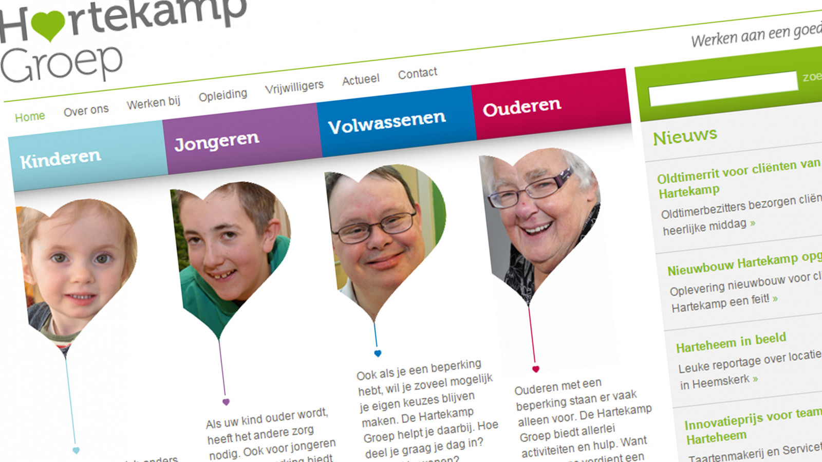 Screenshot Website