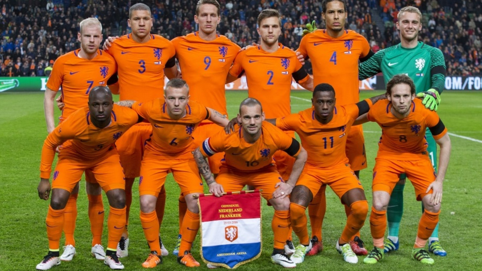 Nederlands Elftal Met Veltman En Klaassen Jubileumduel Voor Sneijder Nh Nieuws