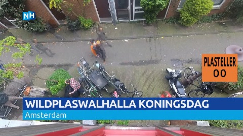 Wildplassen in de Amsterdamse Jordaan