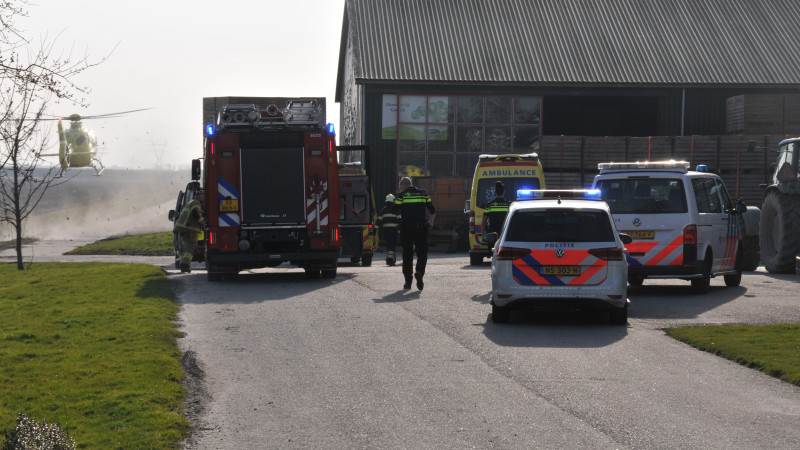 Jongetje overleden bij ongeluk met heftruck in Schermerhorn. Jongetje overleden bij ongeluk met heftruck in Schermerhorn.