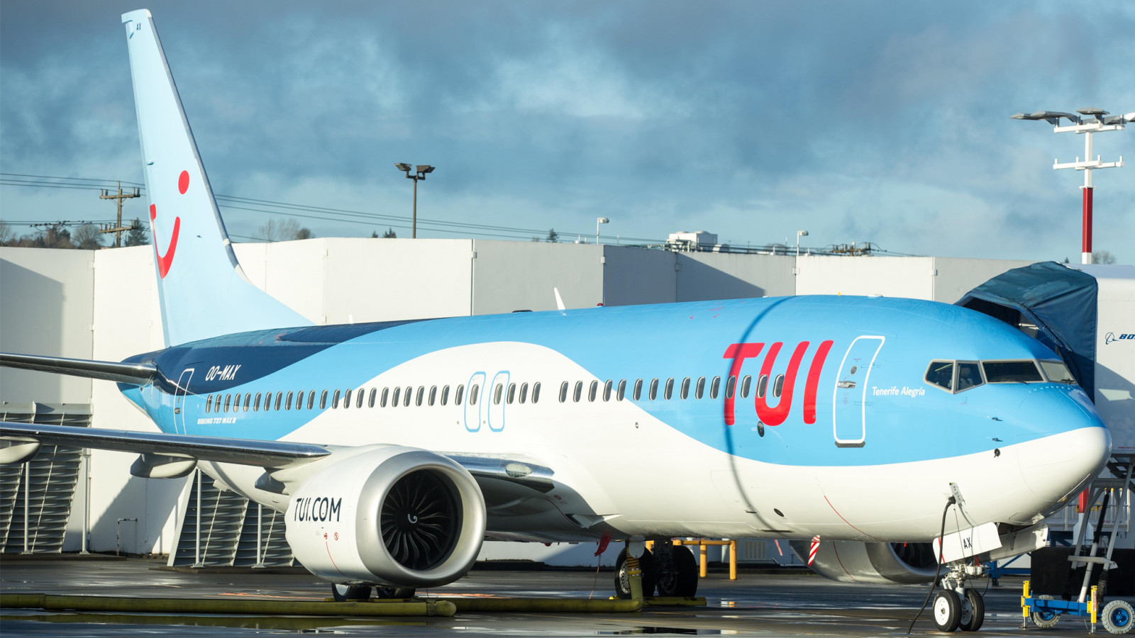 De eerste Boeing 737 MAX van TUI Belgium - foto: TUI Group