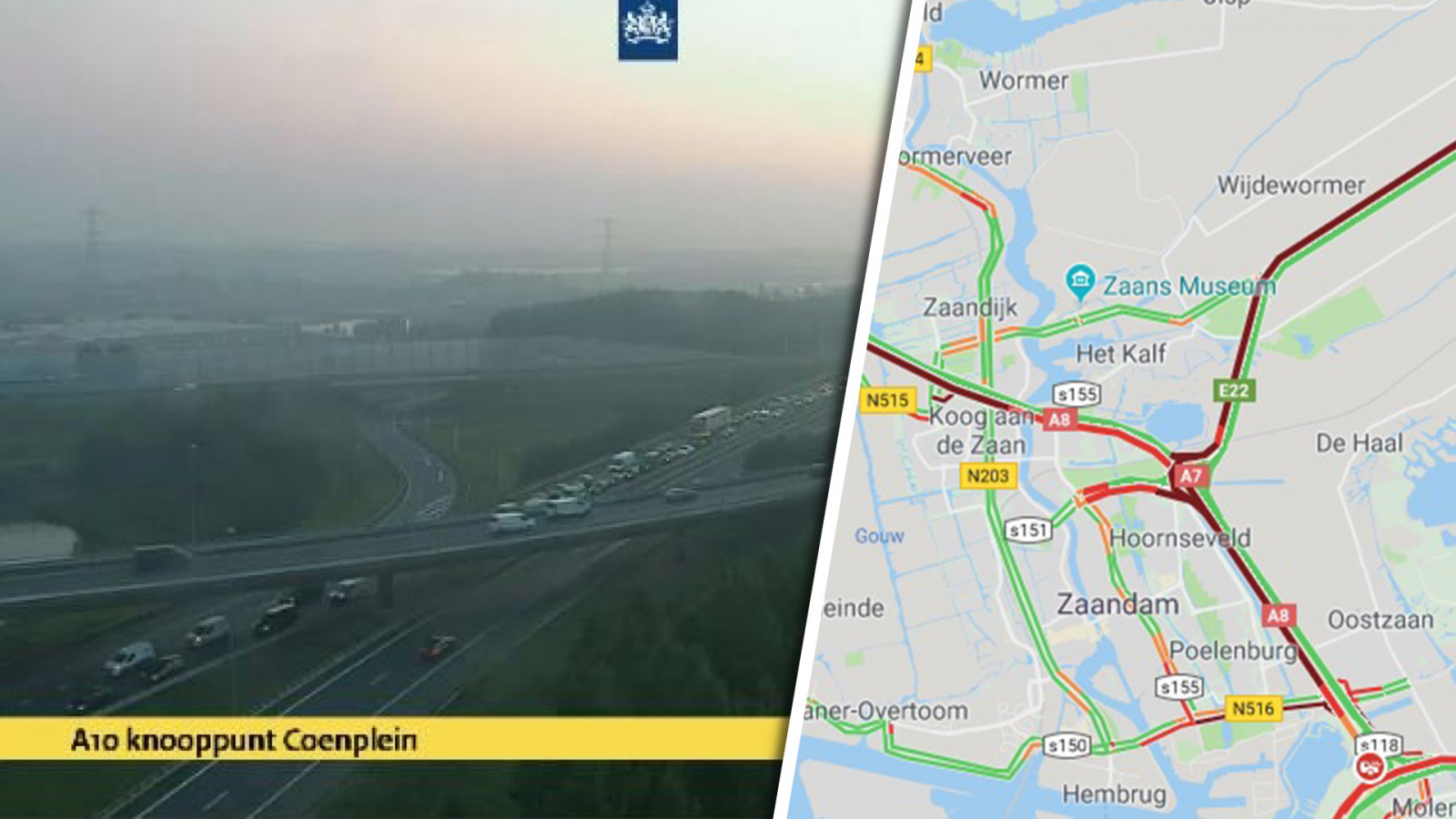 Rijkswaterstaat / Google Maps
