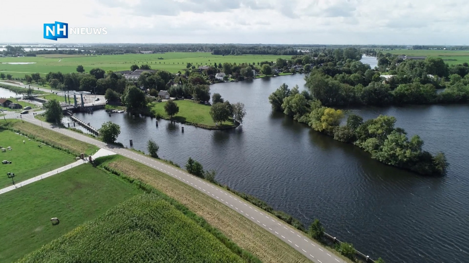In Vogelvlucht: Nederhorst den Berg