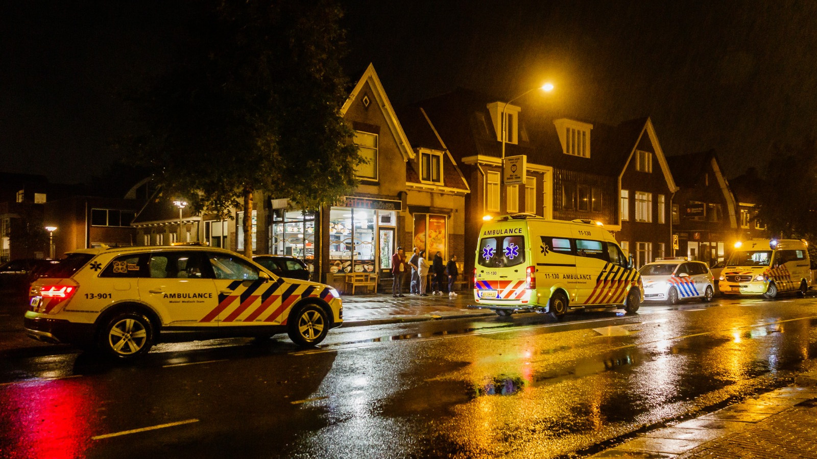Fietser ernstig gewond bij ongeluk in Wormerveer.