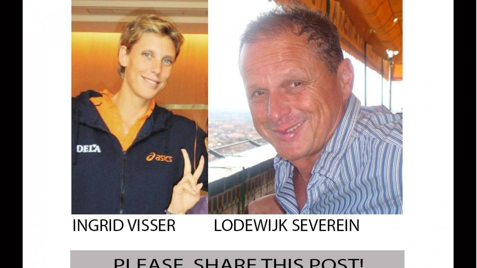 'Merk nog weinig van zoektocht naar Ingrid Visser en Lodewijk Severein' NH Nieuws