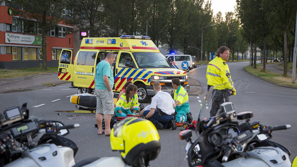 Motorrijder Gewond Na Botsing Met Auto - NH Nieuws