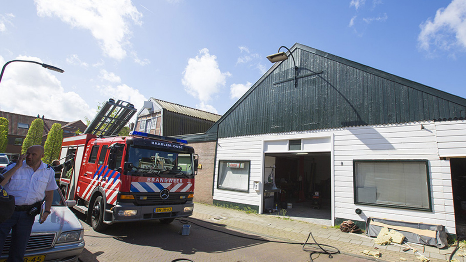 Brand Poortstraat Haarlem 