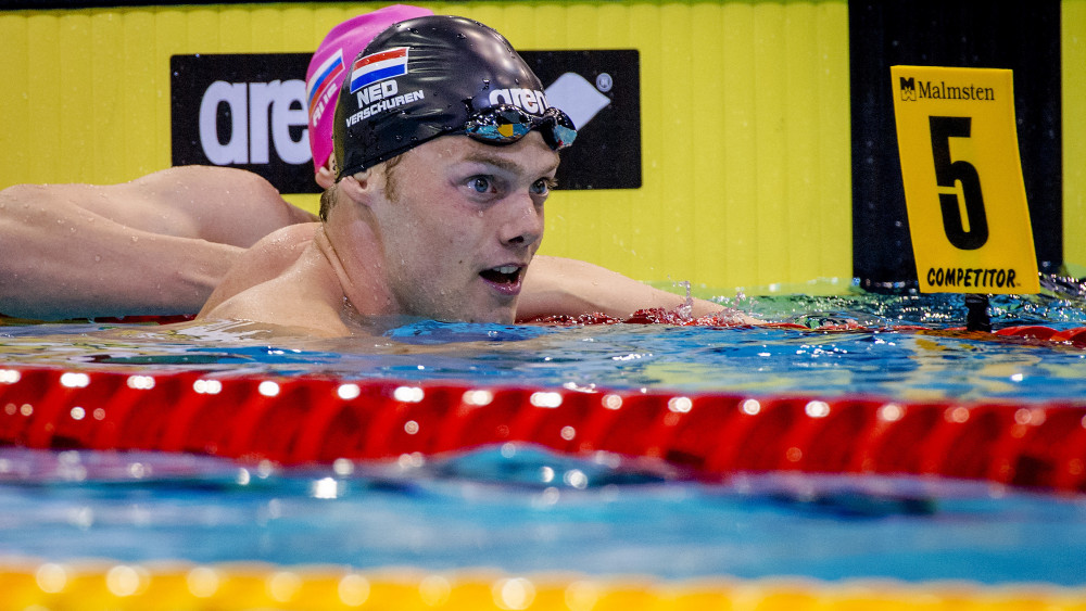 Sebastiaan Verschuren snelste op 100 meter vrij NH Nieuws