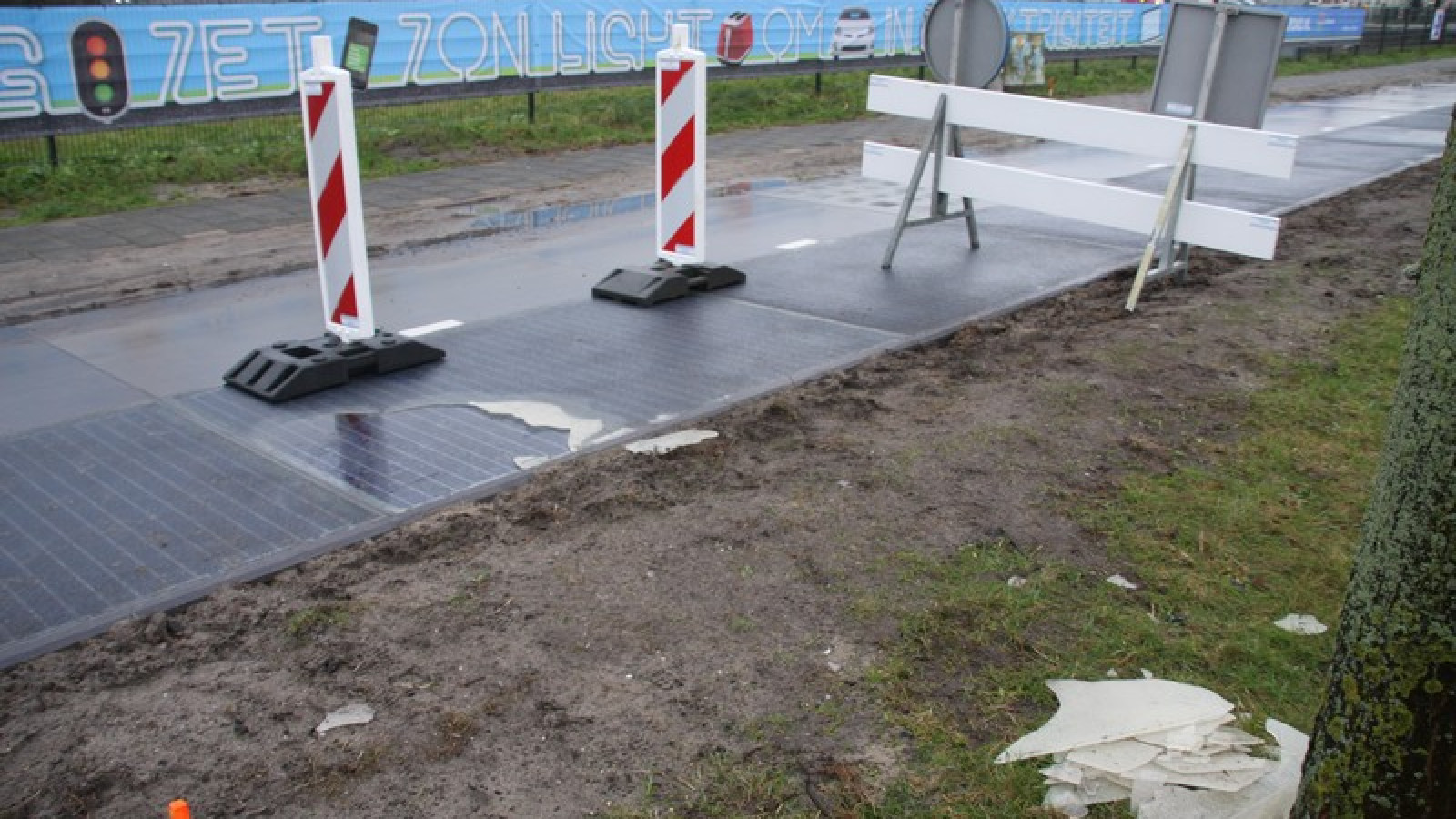 Krommenie Fietspad Stuk