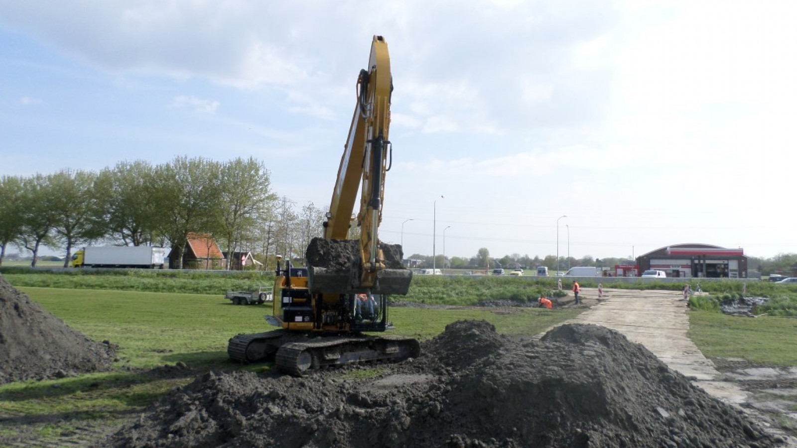 In beeld Werkzaamheden N241 in volle gang NH Nieuws