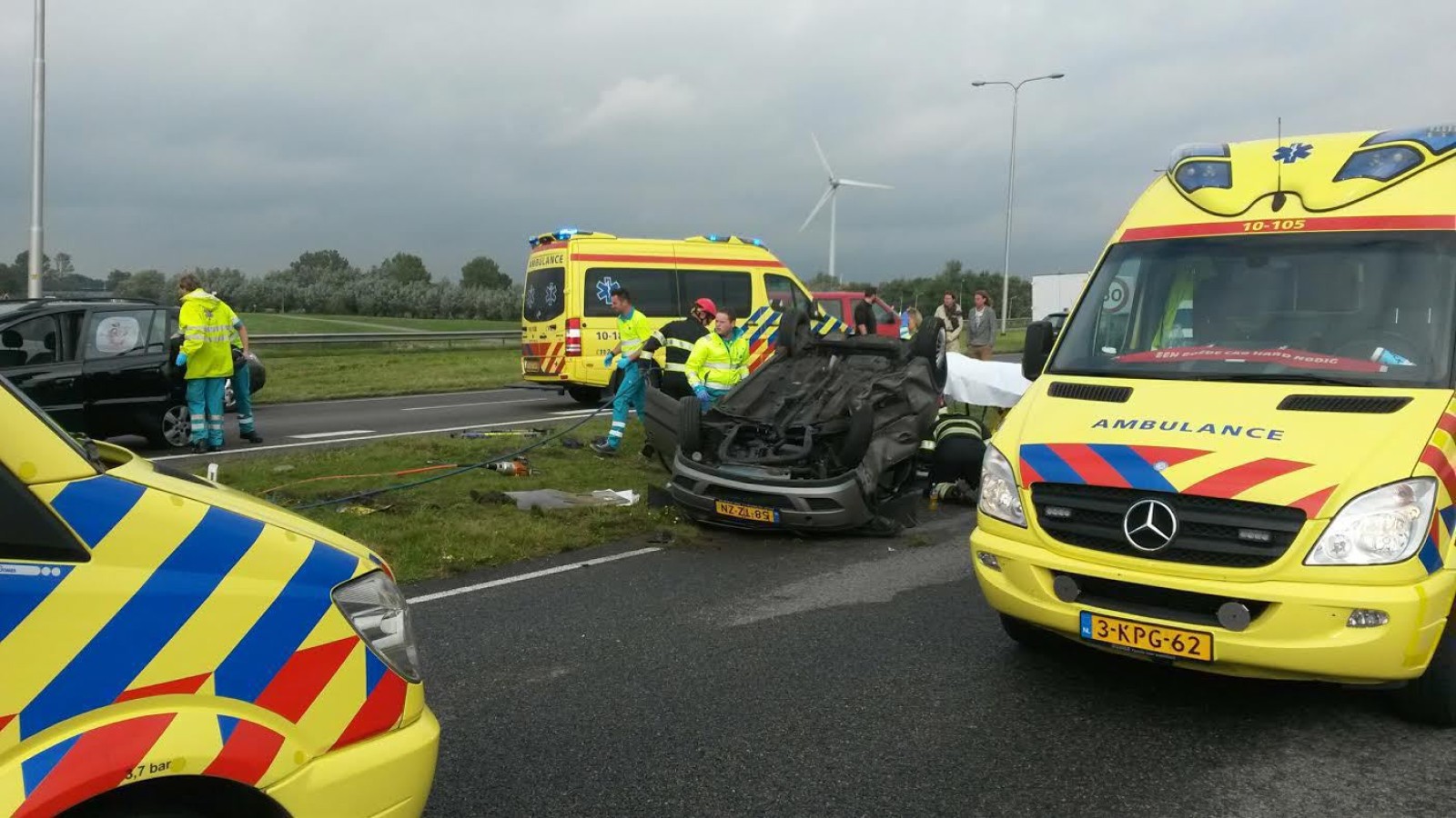 N242 Bij Alkmaar Dicht Na Ongeluk Met Twee Autos Nh Nieuws