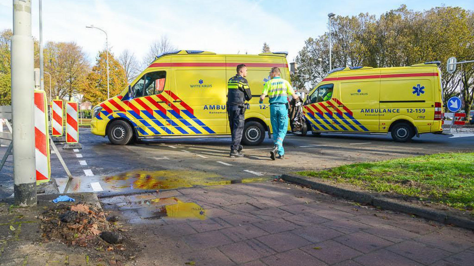 Fietser (68) Gewond Bij Valpartij Met Fiets Beverwijk - Nh Nieuws