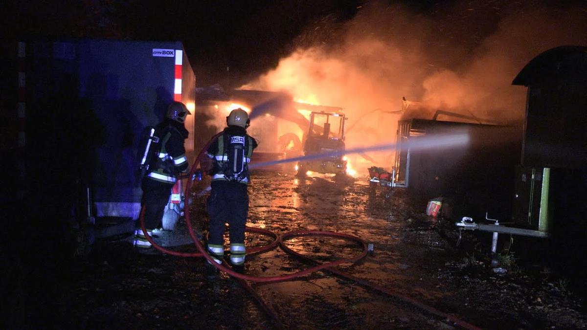 Brand bij villapark in Oost-Graftdijk