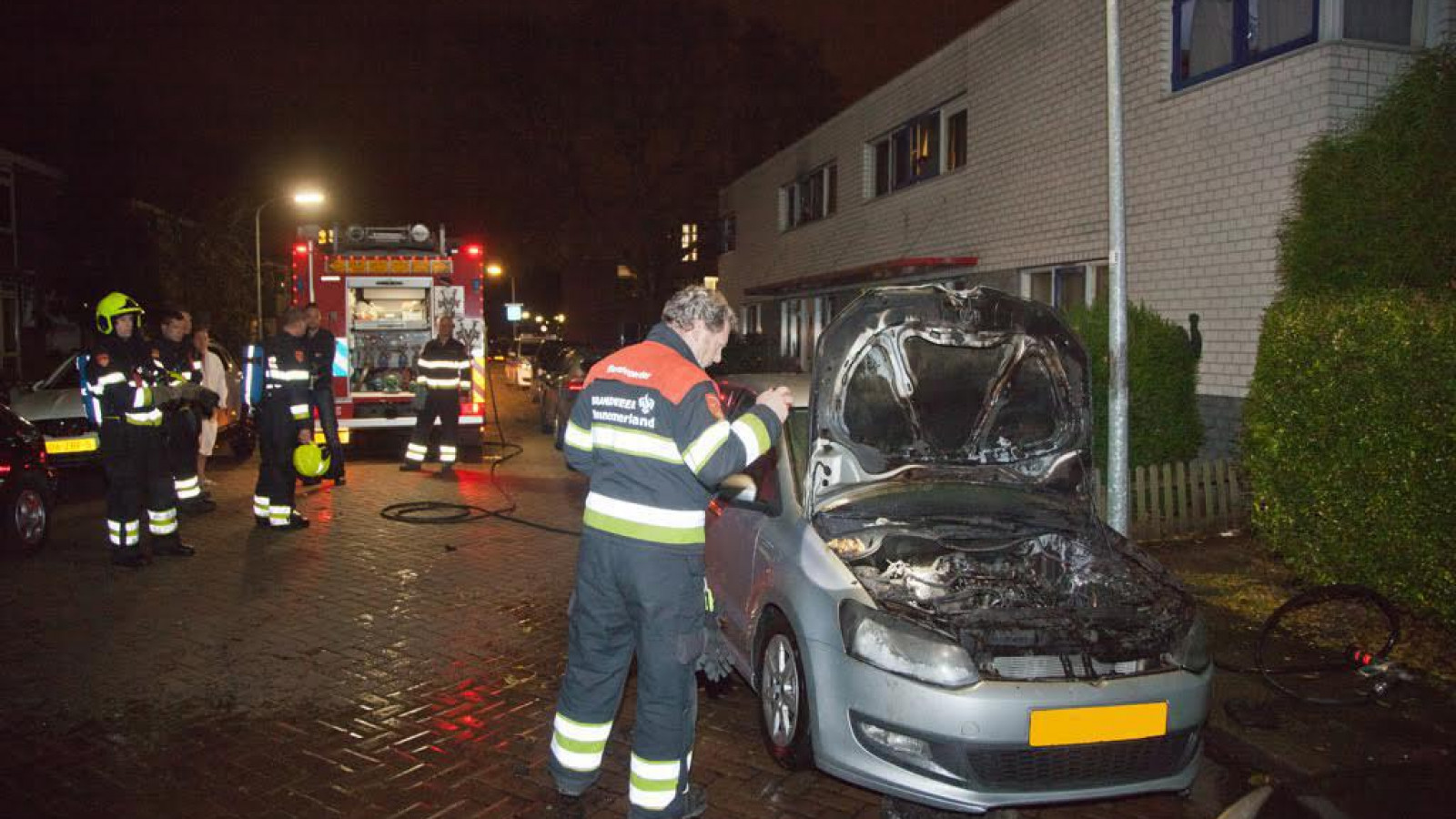 Autobrand in Haarlemse Piet Mondriaanstraat NH Nieuws