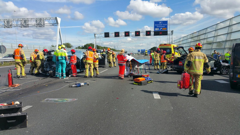 Negen Gewonden Bij Ernstig Ongeluk Op A8 - NH Nieuws