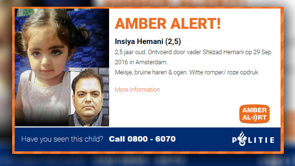 Amber Alert Na Gewelddadige Ontvoering Peuter Nh Nieuws