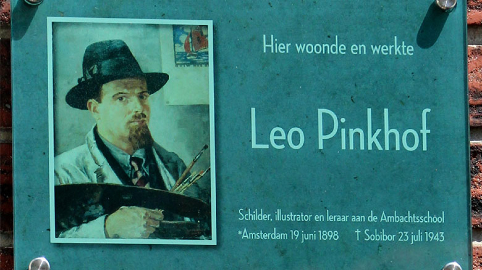 Onthulling plaquette Den Helder