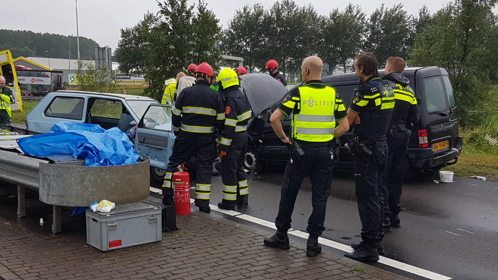 Frontale Botsing Op N244 Alkmaar: Meerdere Gewonden - NH Nieuws