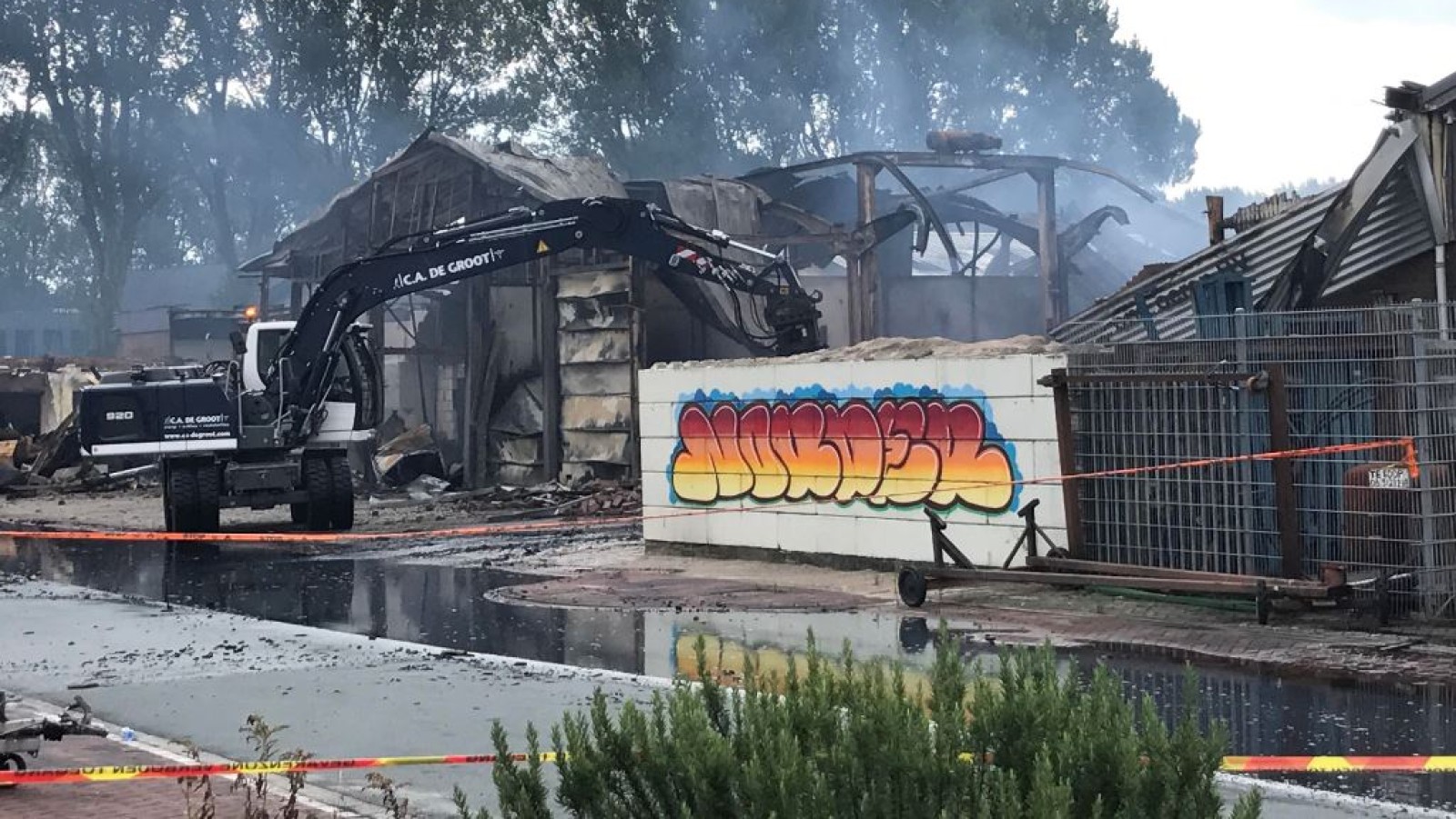 Ravage na verwoestende brand Alkmaar