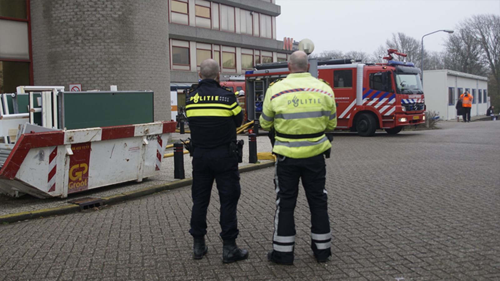 Brand bij ziekenhuis Den Helder II