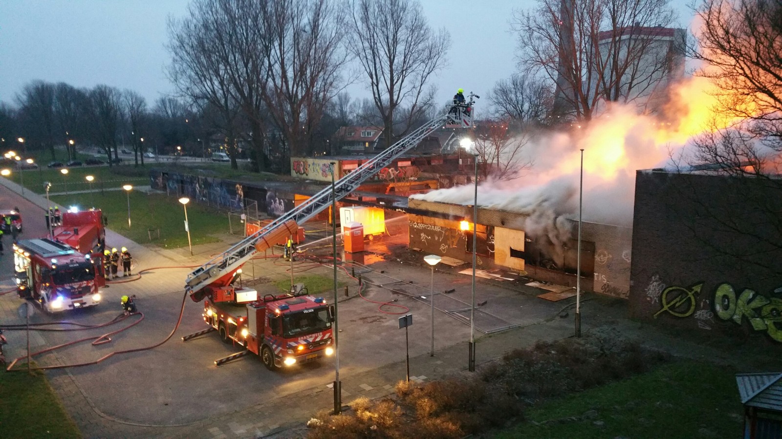 Brand De Schouw Velsen-Noord