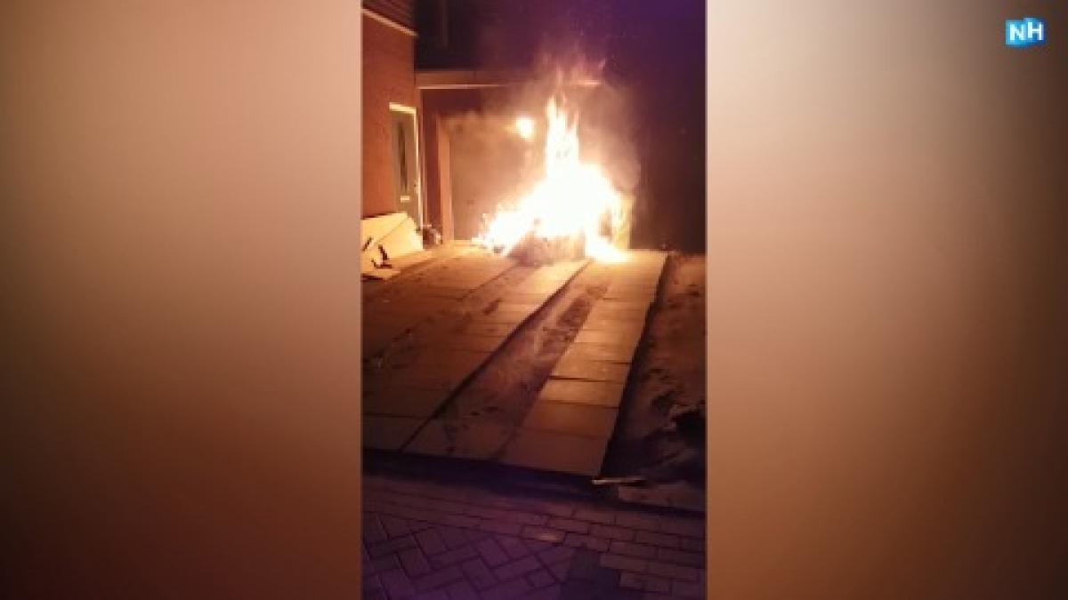 Flinke schuurbrand in Ilpendam