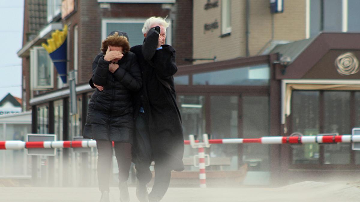 Code geel Texel en IJsselmeer om zware windstoten