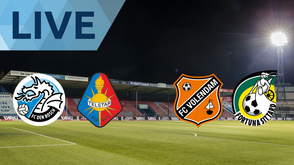 LIVE NH Sport met FC Den BoschTelstar en FC VolendamFortuna Sittard NH Nieuws LIVE NH Sport met FC Den BoschTelstar en FC VolendamFortuna Sittard NH Nieuws