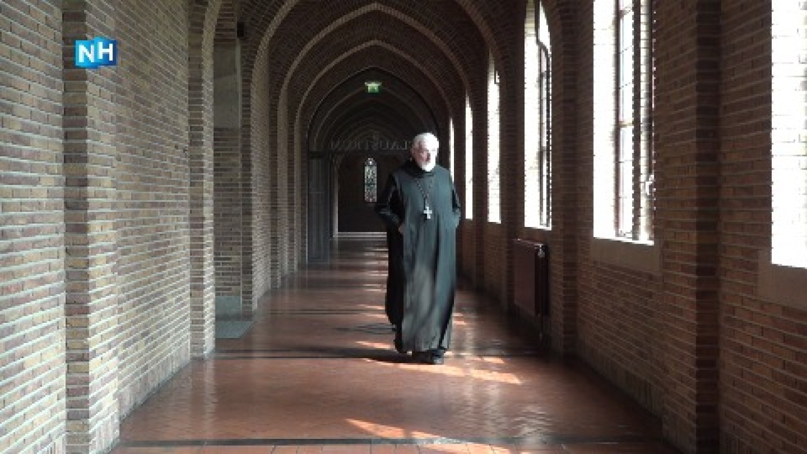 Monniken Abdij van Egmond - abt Gerard Mathijsen