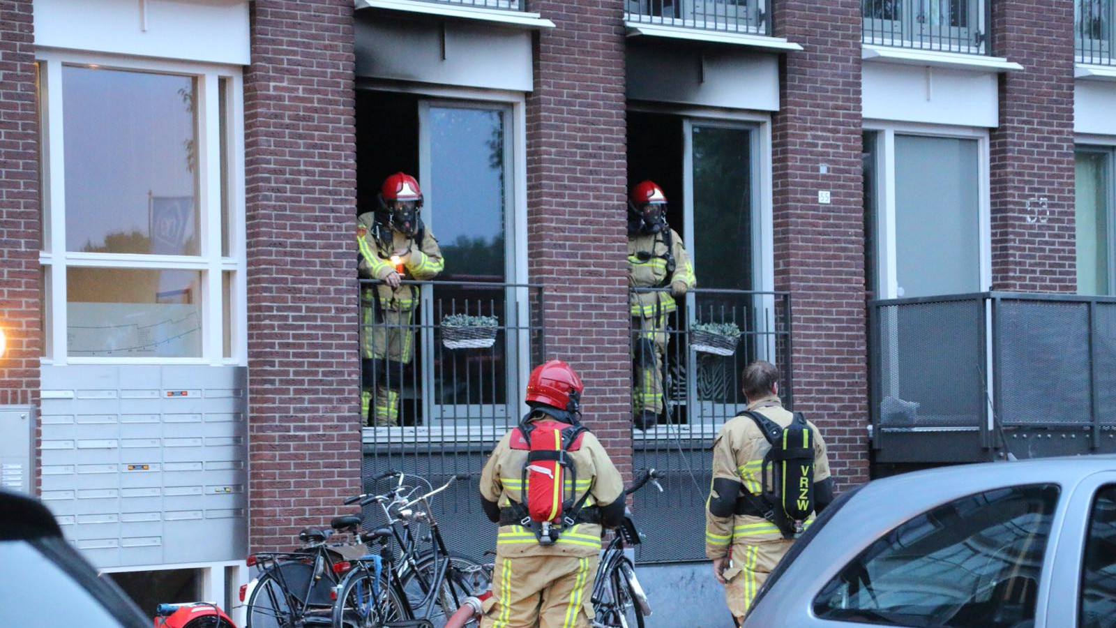 Brand in appartement Purmerend, hamster gered