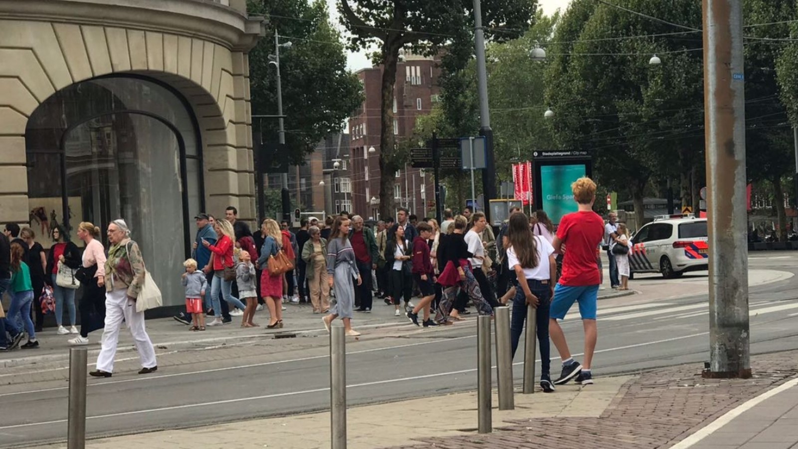 Explosie Apple Store Amsterdam