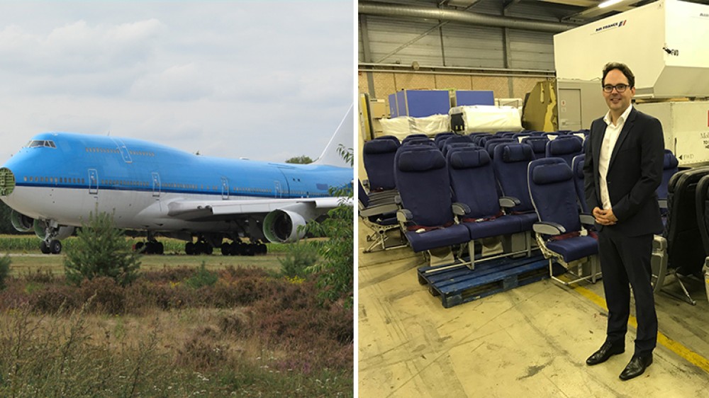 Passend Lenen leven Onderdelen KLM-Boeing 747 te koop: "Vier wielen eronder en je hebt een  caravan!" - NH Nieuws