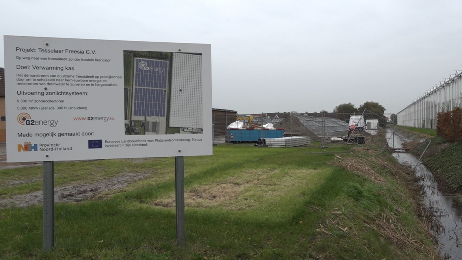Grootste zonthemische project NL Heerhugowaard Tesselaar Freesia