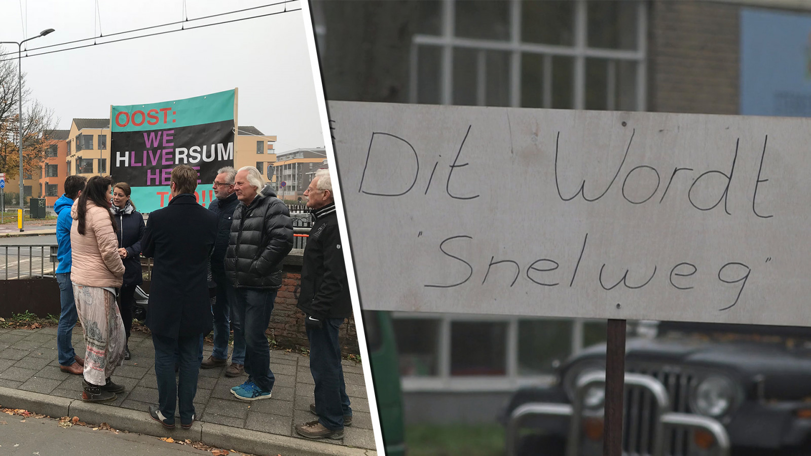 Protest  Hilversum