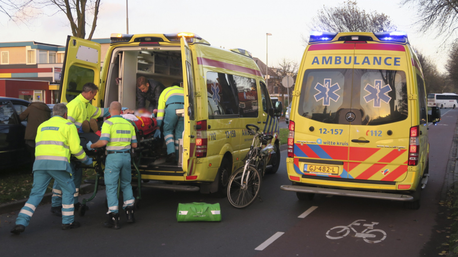 Fietser gewond bij aanrijding Heemskerk