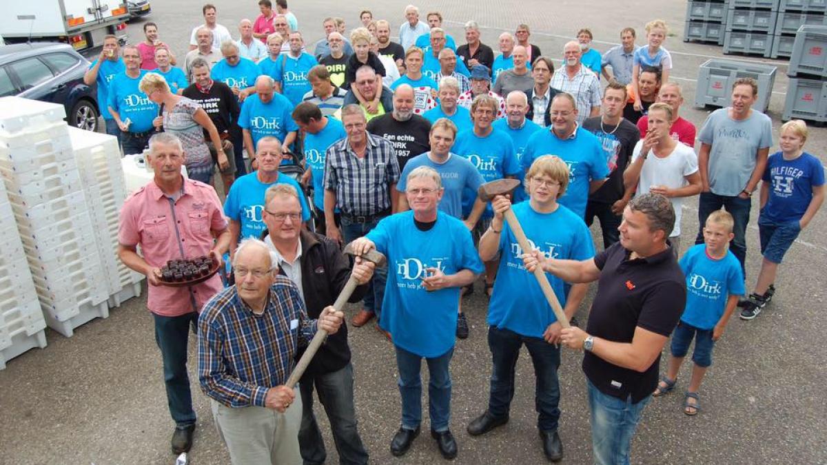 Alle Dirken zijn vandaag welkom bij Dirkendag en jezelf voorstellen is niet nodig