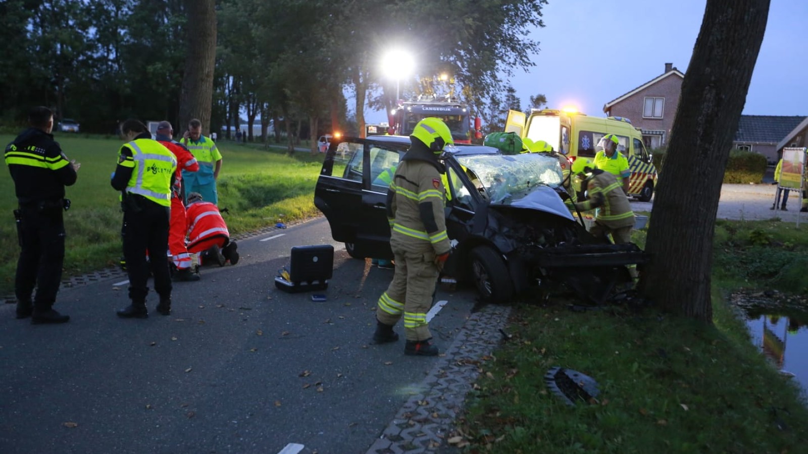 Ernstig ongeluk in Waarland