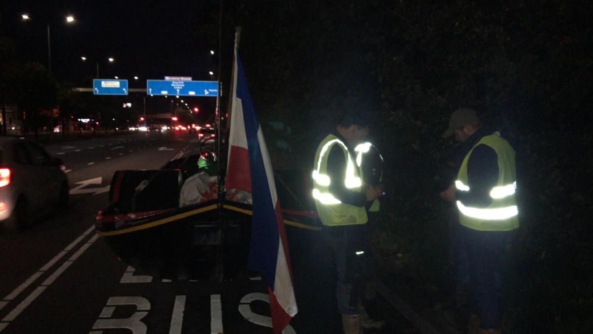 Boeren uit Weesp en Nederhorst met 'varende tractor' geweerd uit Den Haag