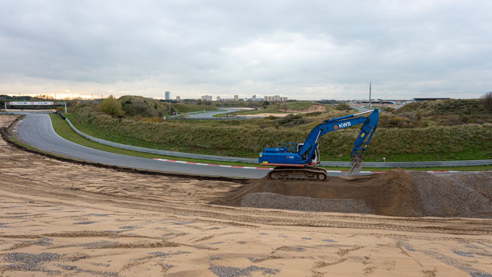 Werkzaamheden circuit Zandvoort Formule 1