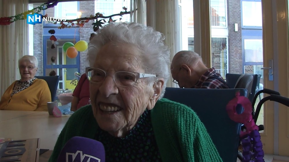Mevrouw Koelman Is Met Haar 104 Jaar De Oudste Inwoonster Van Hoorn 