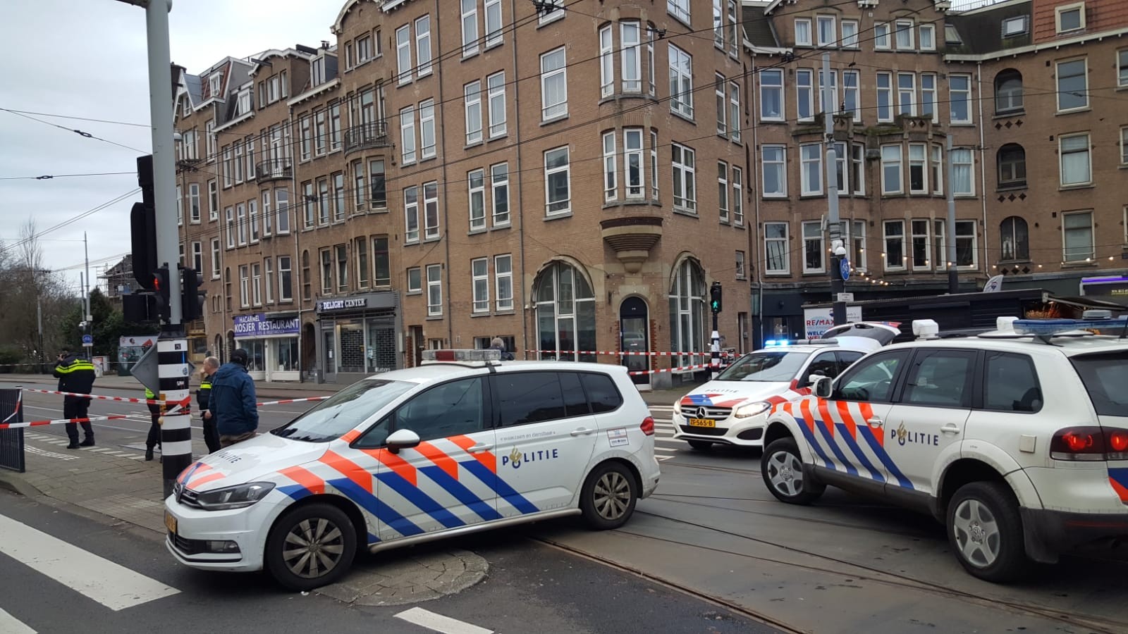 Verdacht pakket bij restaurant HaCarmel Amsterdam