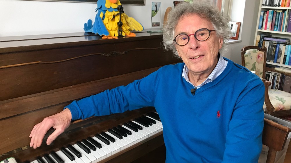 Componist Ruud Bos: "Ik ben dag en nacht met muziek bezig."