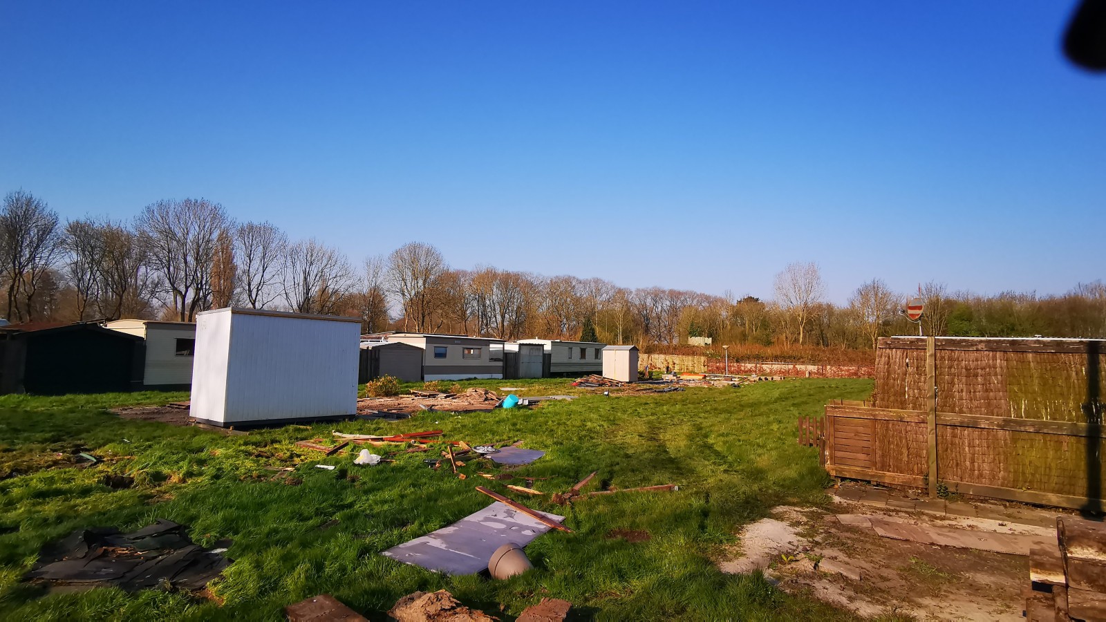 Voortgang camping Enkhuizerzand