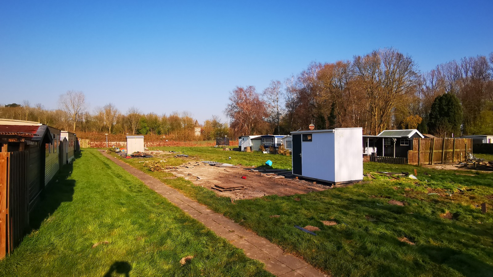 Voortgang camping Enkhuizerzand