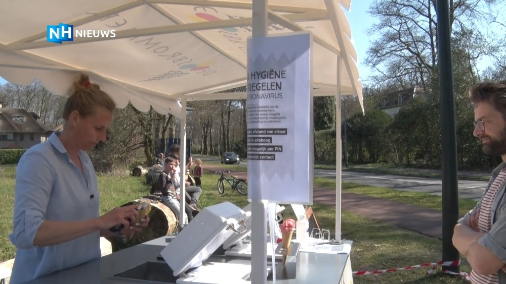 ijscovrouw in hilversum