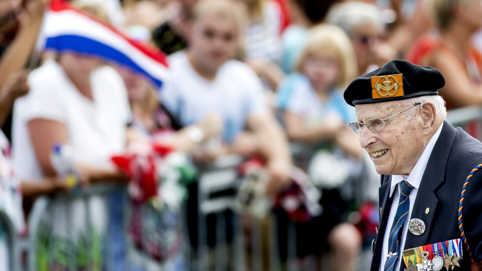 Veteranen wonen doorgaans de festiviteiten in Nederland bij