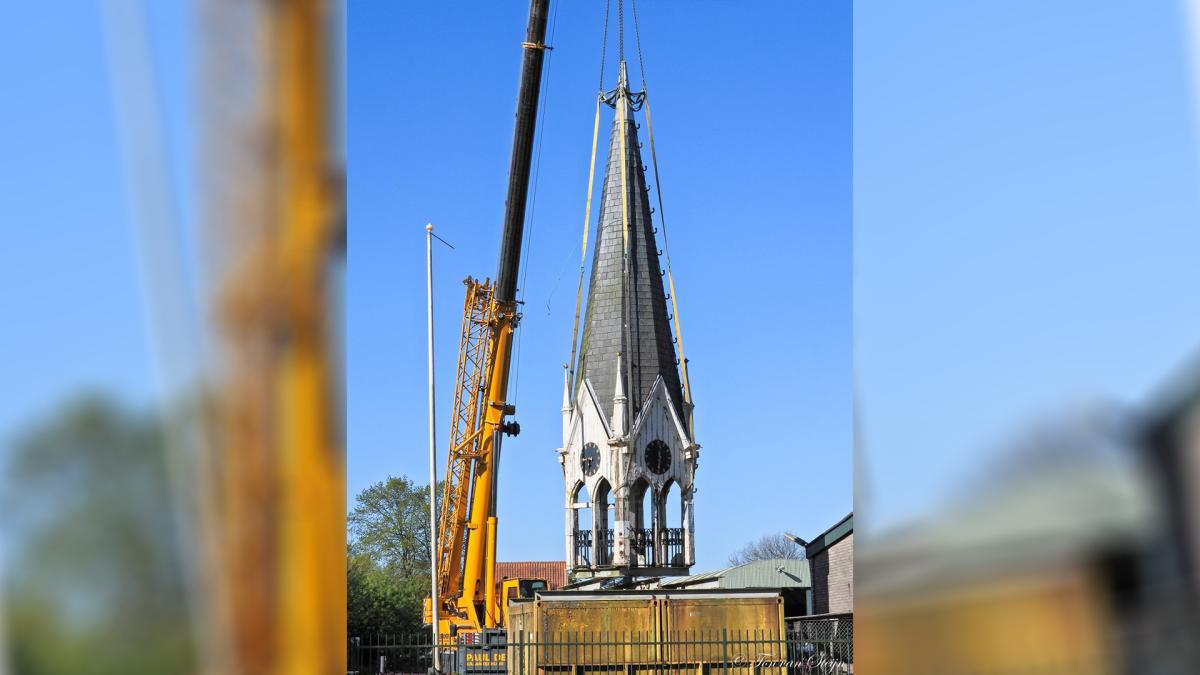 Beroemd Deo-torentje nu echt weg uit Velserbroek