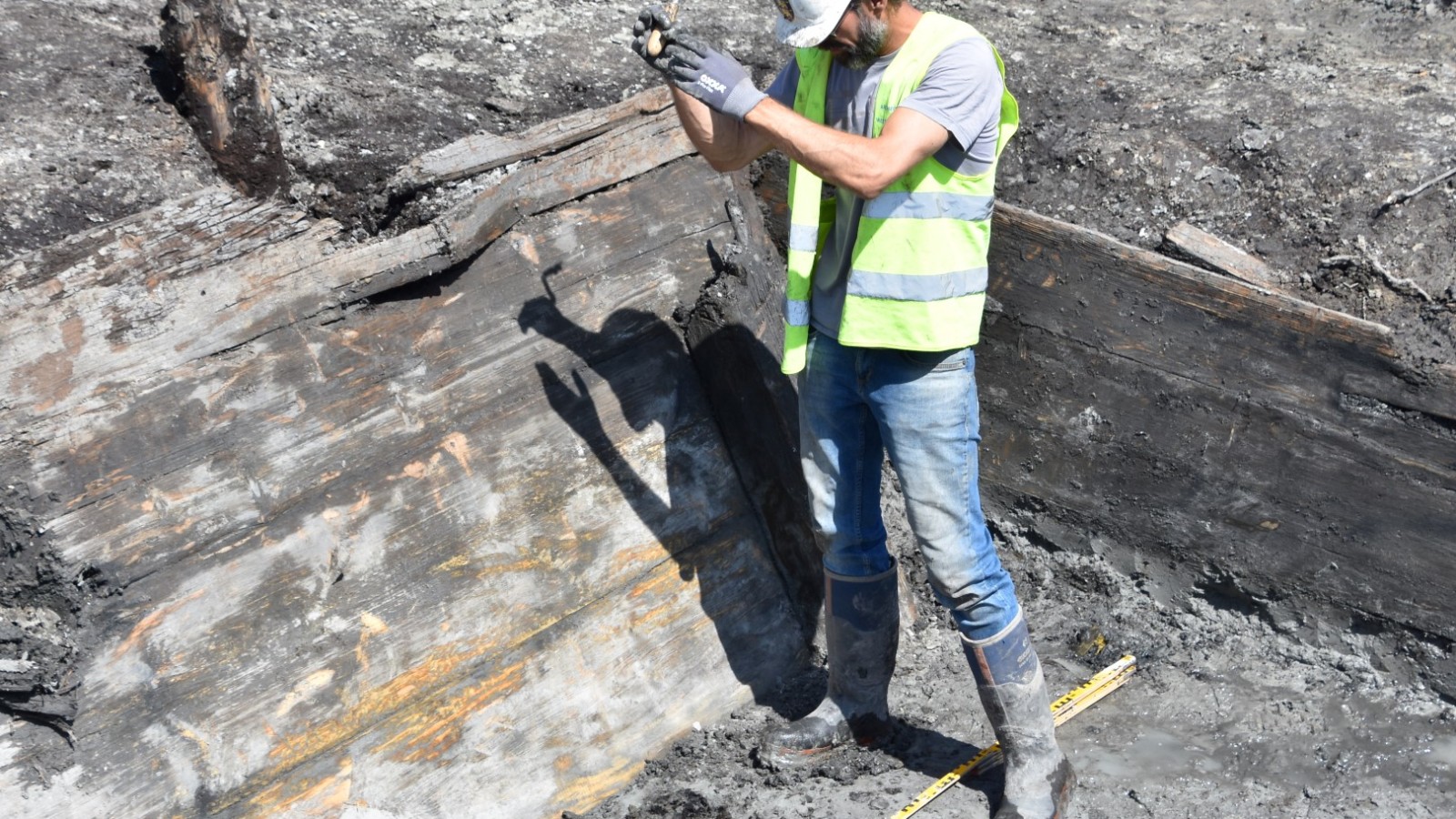Archeologievondsten Oude Cuyp Enkhuizen