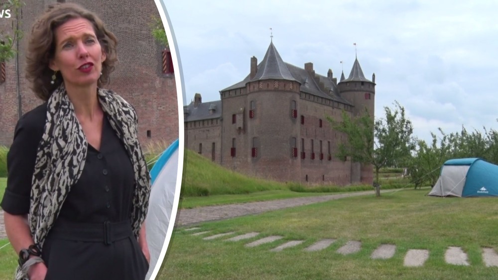 Muiderslot kamperen